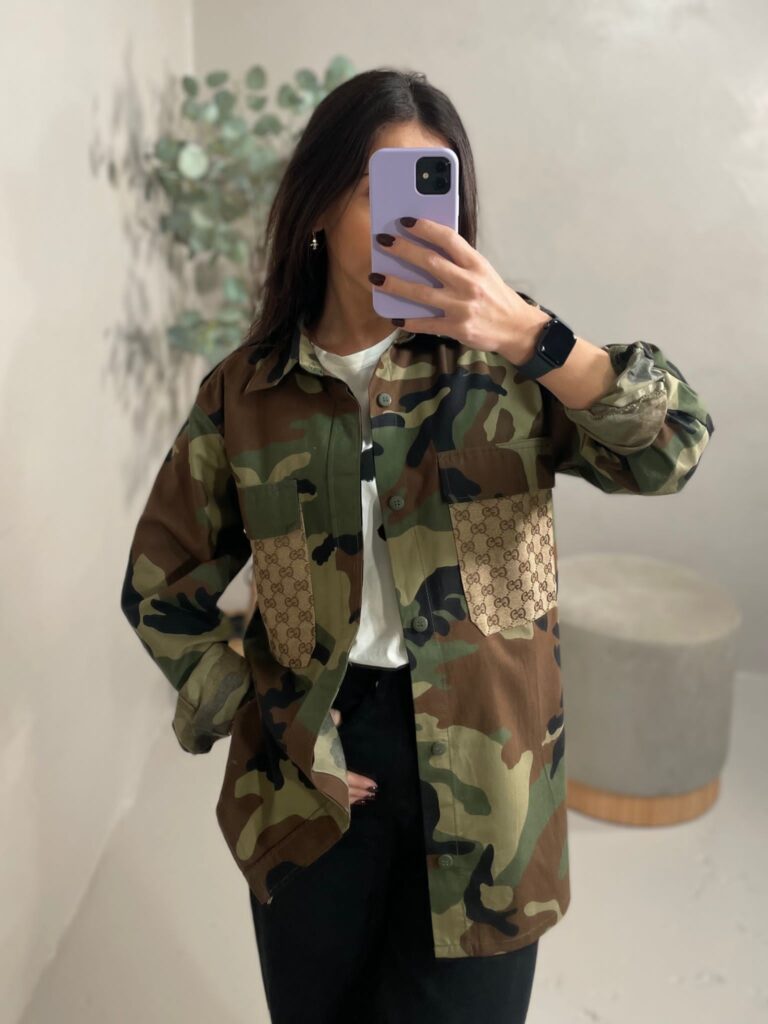 Camicia Camouflage Donna GG